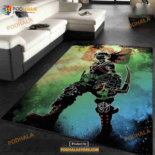 Soul Of Explosion Power Area Rug Gift For Fans