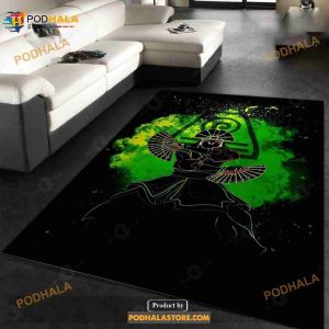 Soul Of The Earthbending Anime Hero Area Rug Bedroom