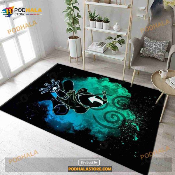 Soul Of The Last Airbender Manga Hero Area Rug Gift For Fans