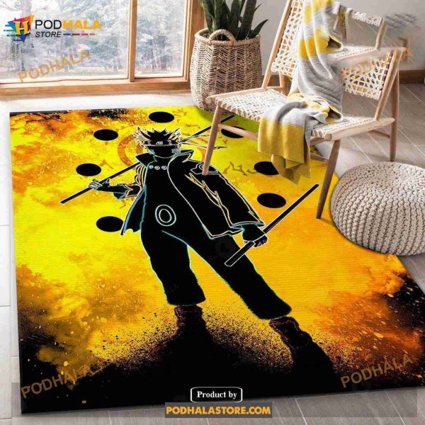 Soul Of The Legend Fighter Anime Hero Area Rug Bedroom