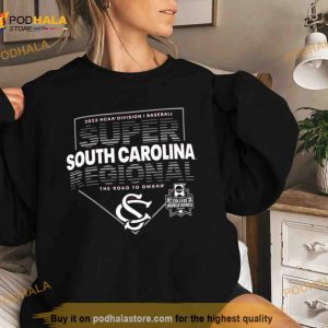 South Carolina Gamecocks 2023 Ncaa Division I Baseball Super Regional Gainesville Fl Shirt 3