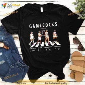 South Carolina Gamecocks Abbey Road Signatures 2023 Shirt 3