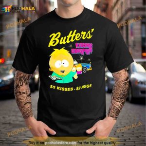 South Park Butters Kissing Company 5 Kisses 2 Hugs Shirt 2