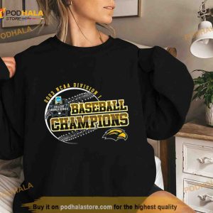 Southern Miss Golden Eagles 2023 Ncaa Division I Baseball Men's Champions Shirt 3