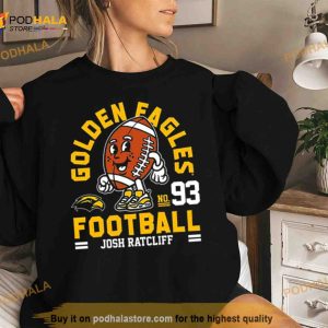 Southern Miss Golden Eagles Josh Ratcliff 2023 Ncaa Football Shirt 3