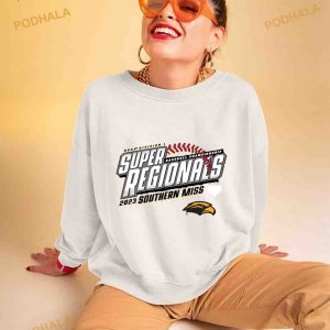 Southern Miss Golden Eagles Ncaa Division I Super Regionals Baseball Champions 2023 Shirt 2
