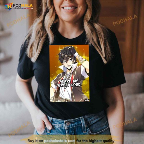 Spare Me Great Lord Anime Design Shirt