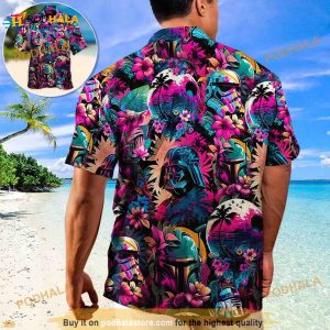 Special Star Wars Synthwave Darth Vader Hawaiian Shirt For Men Men 4