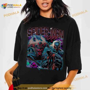 Spider 2099 Homage Shirt, Vintage Miguel O'Hara Shirt, Across the Spider-Verse