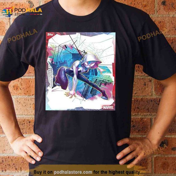 Spider Gwen Ghost Spider On Movie Spider Man Across The SpiderVerse T Shirt