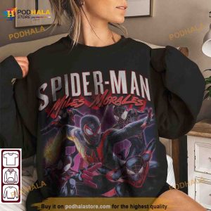 Spider Man Miles Morales 90s Vintage Shirt Spider Man Miles Morales Merch 3