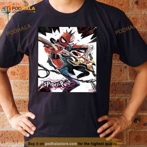 Spider Punk Spider Man Across The Spiderverse Badass Rock And Roll T Shirt 2