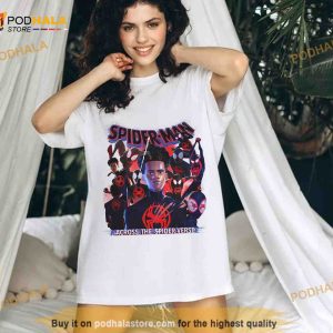 Spider man Across The Spider verse Shirt Marvels Gifts For Women 2