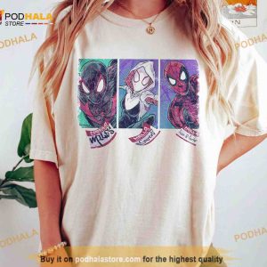 Spider-Man Across the Spider-Verse Shirt, Spider-Man 2023 Characters TShirt