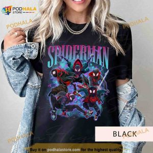 Spiderman Miles Morales Shirt, Across the Spider-Verse, Marvel Spider-Man 2023 Gift