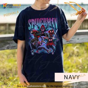 Spiderman Miles Morales Shirt Across The Spider verse Marvel Spider man 2023 Gift 2