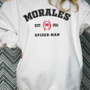 Spiderman Sweatshirt, Miles Morales Shirt, Across the Spider Verse, Marvel Fan Gifts