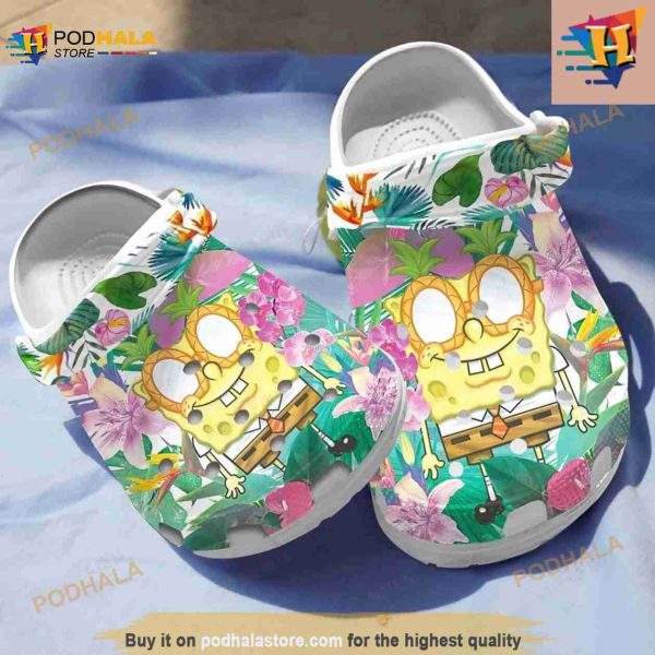 Spongebob Squarepants Classic Crocs Clog Shoes