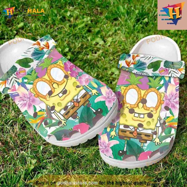 Spongebob Squarepants Classic Crocs Clog Shoes