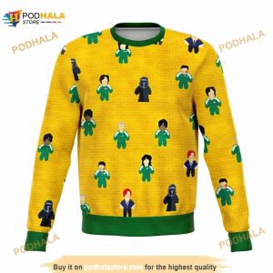 Squid Chibi Ugly Christmas Sweater, Funny Xmas Gifts