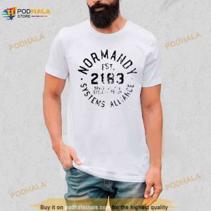 Ssv Normandy Mass Effect Athletic Shirt 3