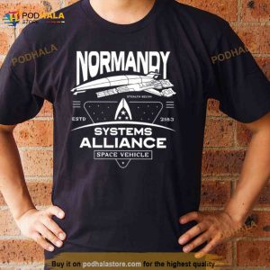 Ssv Normandy Mass Effect Shirt 2