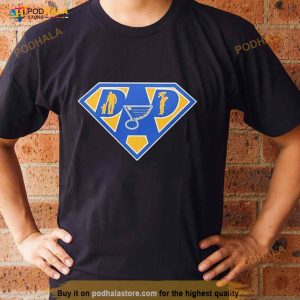 St Louis Blues Super Dad Shirt 2