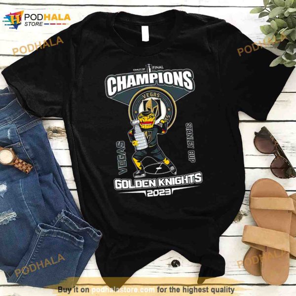 Stanley Cup Final Champions Vegas Vegas Stanley Cup Golden Knights 2023 T Shirt