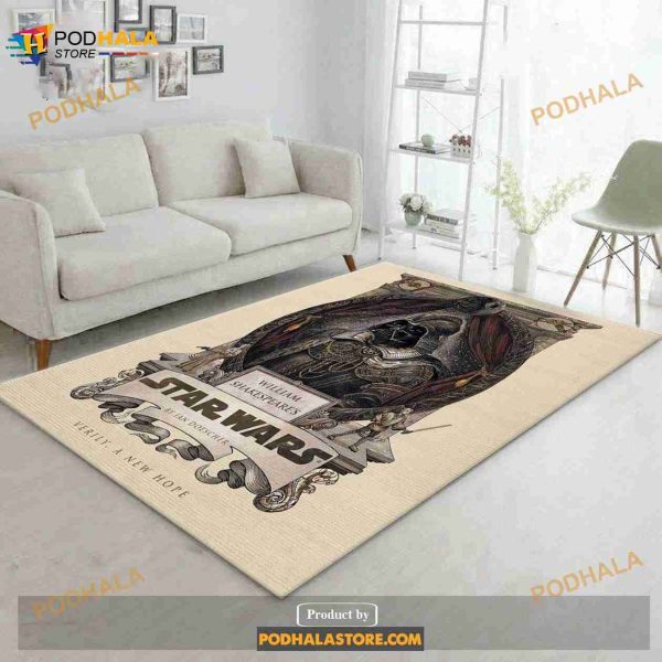 Star War Ver10 Movie Area Rug Living Room Rug Home Decor Gift