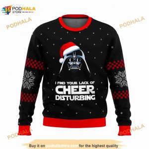 Star Wars Darth Vader Lack Of Cheer Ugly Christmas Sweater