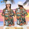 Star Wars Floral Hawaiian Shirt, Baby Yoda Aloha Shirt, Darth Vader Stormtrooper Button Up Shirt