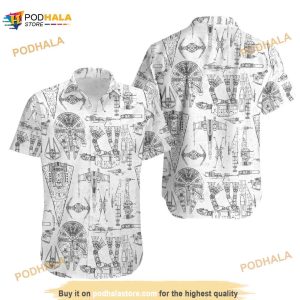 Star Wars Funny Hawaiian Shirt, Star Wars Gift For Fans