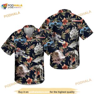 Star Wars Hawaiian Shirt, Funny Tropical Shirt