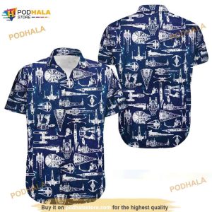 Star Wars Hawaiian Shirt, Star Wars Summer Button Down Aloha Shirt