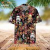 Star Wars Hawaiian Shirt, Storm Trooper Tropical Flower Hawaiian Shirt, Funny Star Wars Shirt