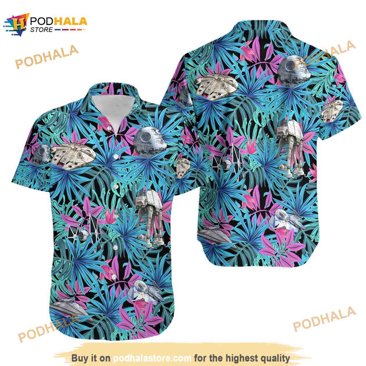 Star Wars Shirt, Star Wars Hawaiian Shirt, Star Wars Tropical Shirt Star Wars Shirt, Star Wars Hawaiian Shirt, Star Wars Tropical Shirt