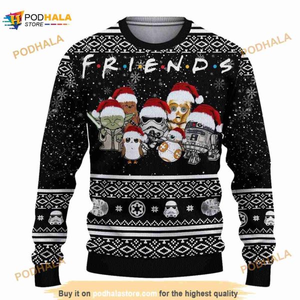 Starwas F R I E N D S Ugly Christmas Sweater