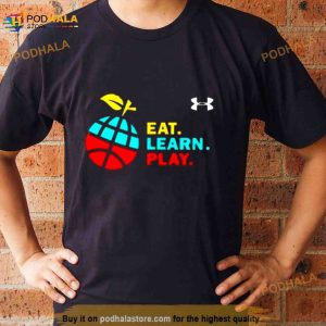 Stephen Curry Eat Learn Play 2023 Shirt 2