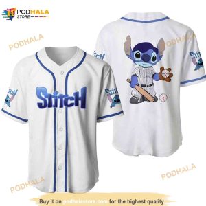 Mickey Mouse Disney Cartoon Pinstripe 3D Baseball Jersey - Bring Your  Ideas, Thoughts And Imaginations Into Reality Today