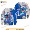 Stitch Blue Comic Book Patterns Disney 3D Sweater