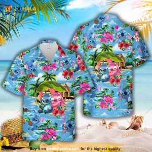 Stitch Disney Hawaiian Shirt, Funny Stitch Beach Shirt, Stitch Summer Shirts