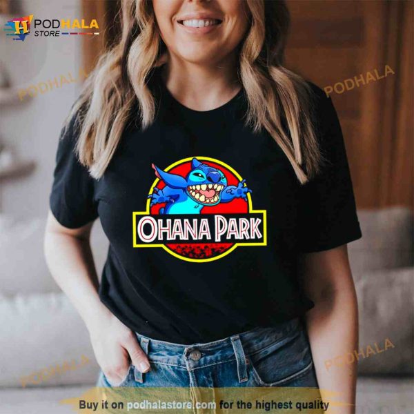 Stitch Ohana park Shirt