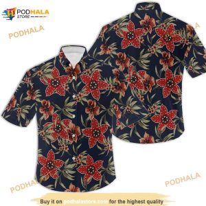 Stranger Monster Hawaiian Shirt, Demogorgon Scary Character Tropical Shirt