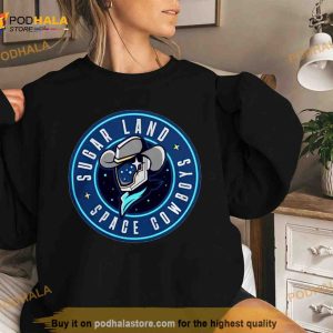 Sugar Land Space Cowboys Logo Shirt