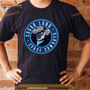 Sugar Land Space Cowboys Logo Shirt 3