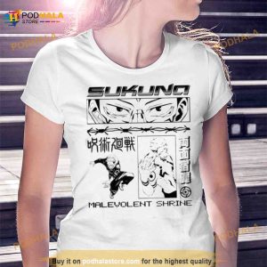 Sukuna Manga Of Jujutsu Kaisen Art Shirt