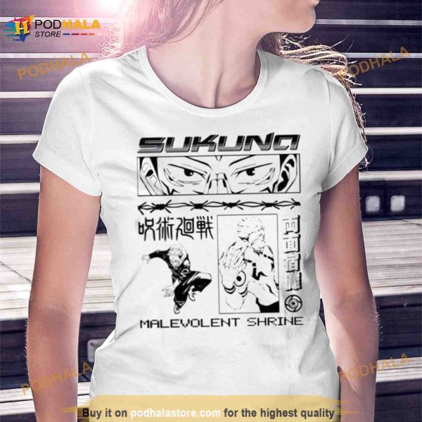 Sukuna Manga Of Jujutsu Kaisen Art Shirt