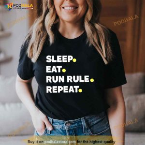 Summer Of George Sleep Eat Run Rule Repeat Shirt 2