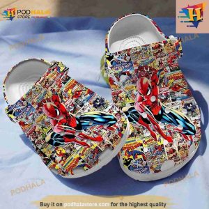 Super Hero Classic Crocs Clog Shoes