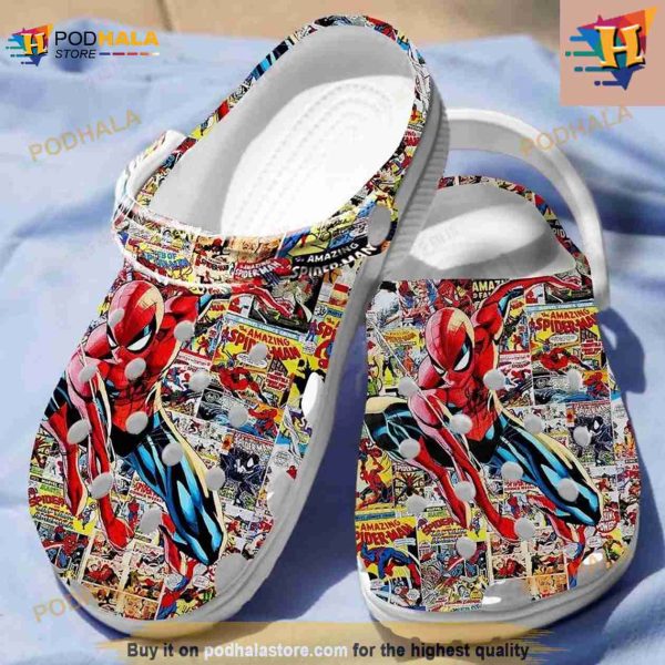 Super Hero Classic Crocs Clog Shoes